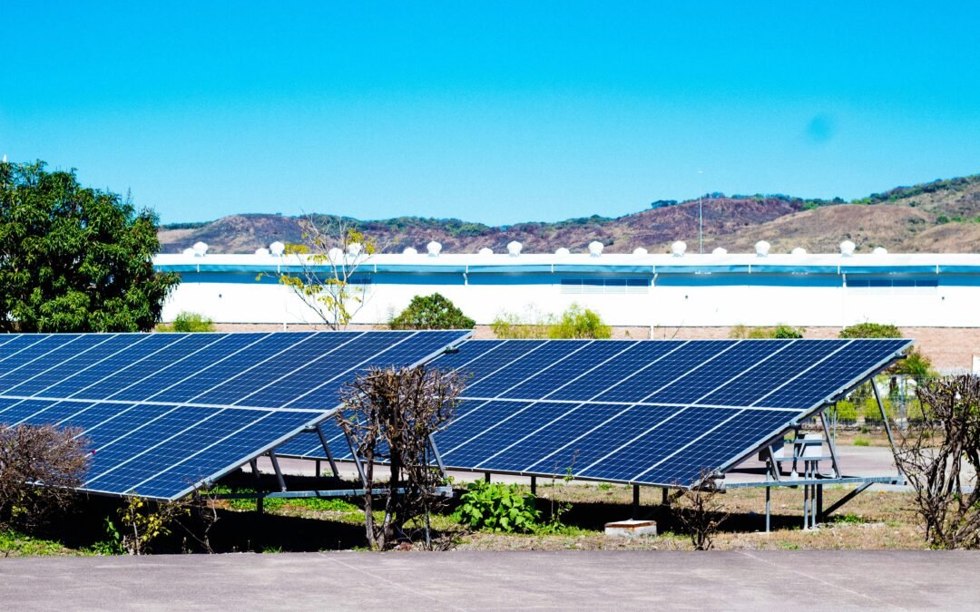 Industrial Solar Power Installation